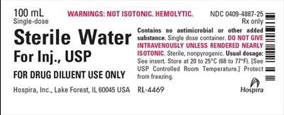 Vial (1000690 0409 4887 25 Steril Water Vial)